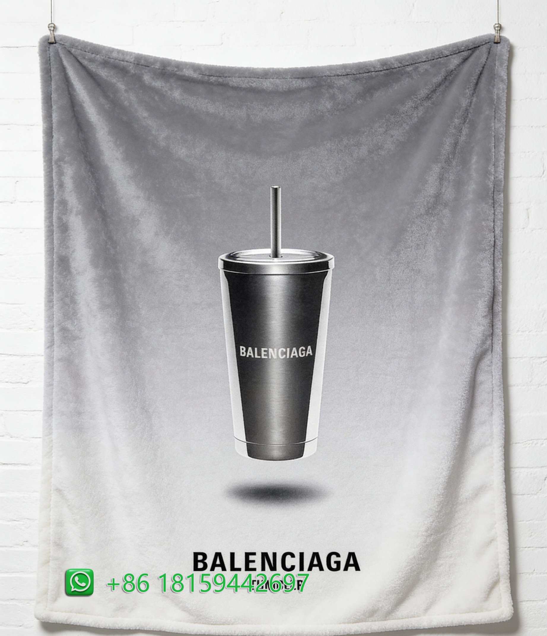 Balenciaga Throw Blankets